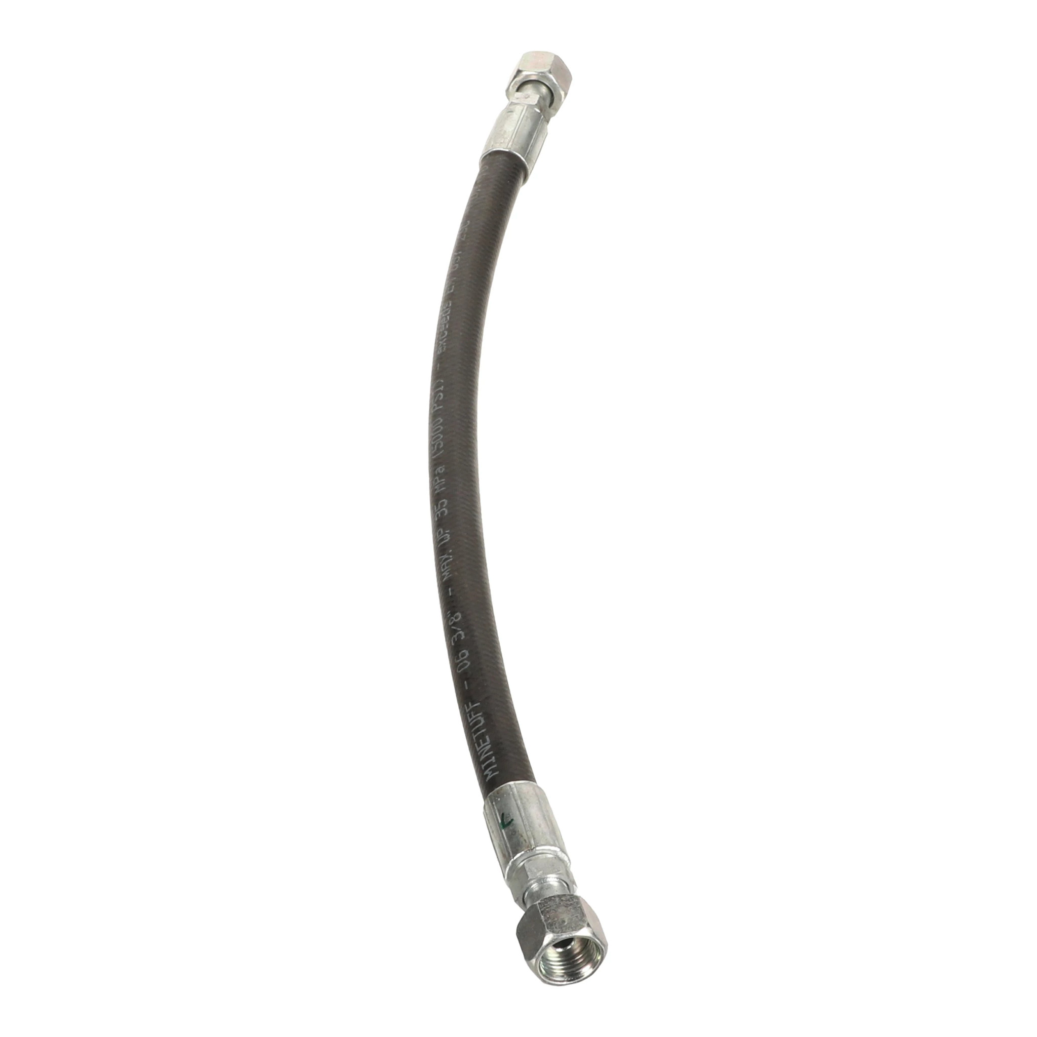 Flushing Valve Hose - SAE 100R16 - 9.53 mm ID x 456 mm L