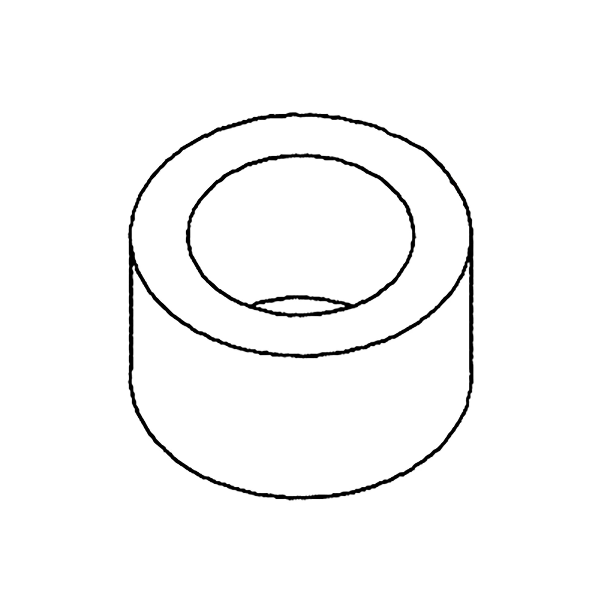 Bague pour goupille de barre d'attelage inférieure avant | MILLER | CA | EN