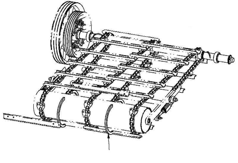 Front Drum Kit - Slat Support | CASEIH | US | EN