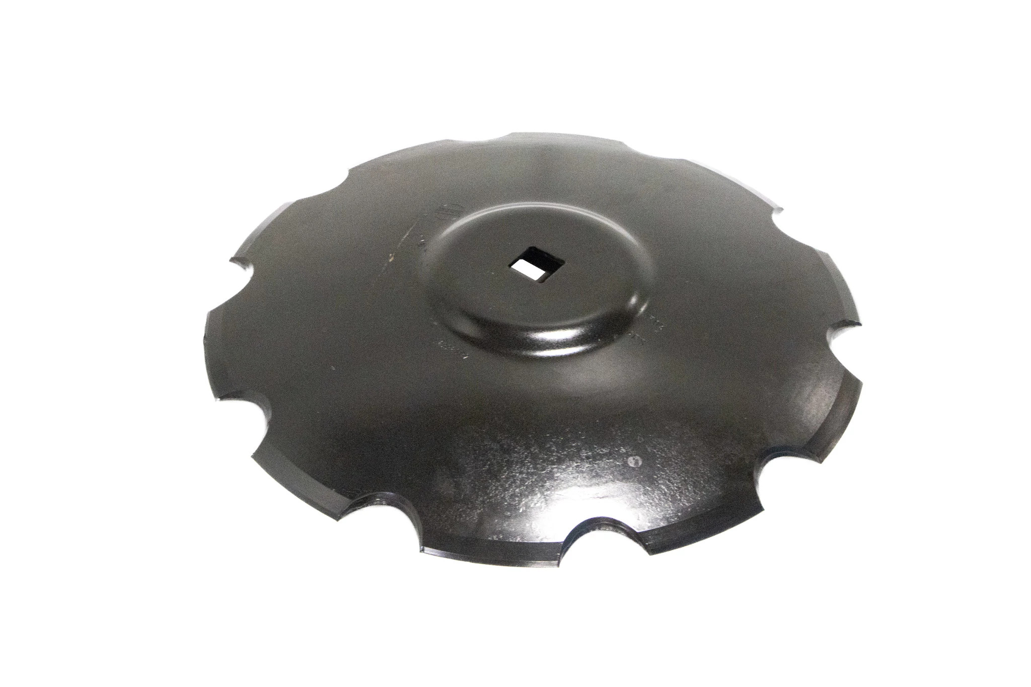 Earth Metal® Disk - Crimp Center - Notched - 24.3