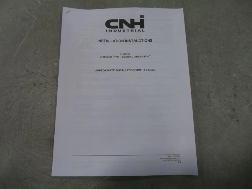 INSTRUCTION | CASEIH | EU | EN