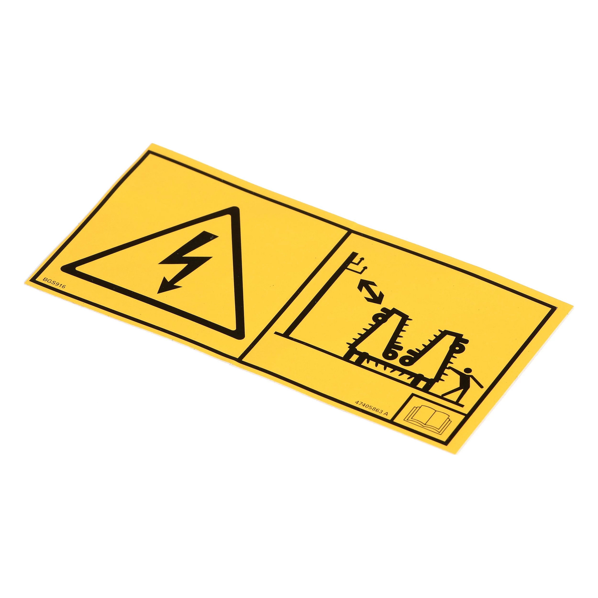 WARNING DECAL | FLEXICOIL | US | EN