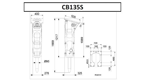 Cb135s Hydraulic Hammer | CASEIH | CA | EN