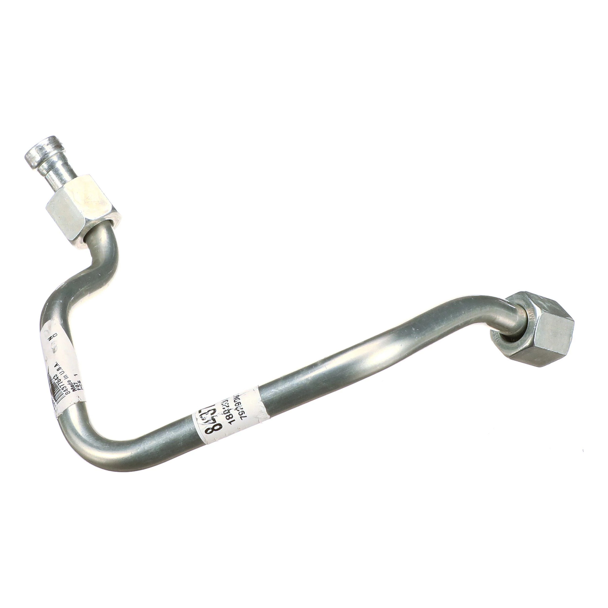 Loader Valve Line Tube - 12.7 mm OD x 150 mm L
