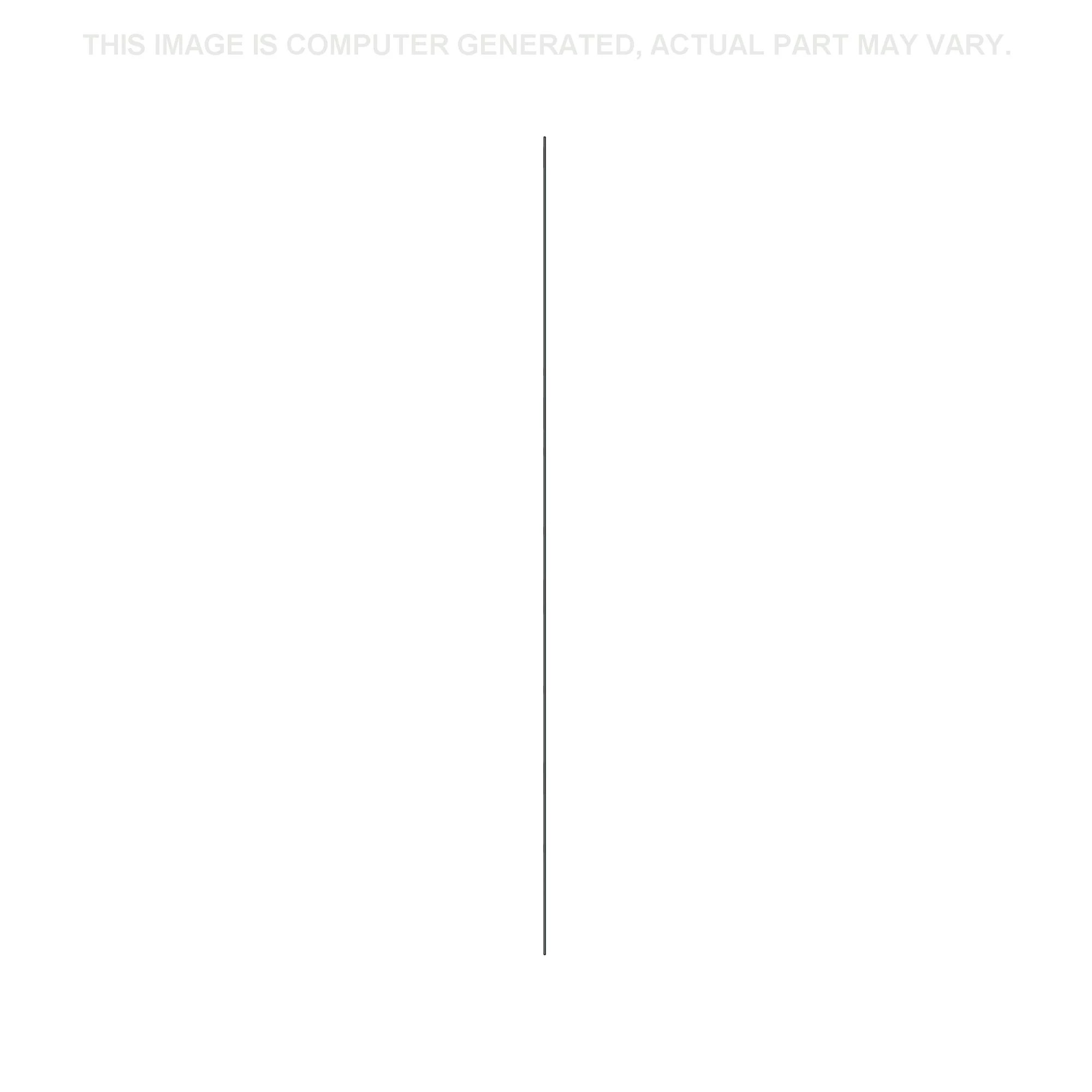 Placa da estrutura principal - 1111 mm C x 515 mm L x 1,1 mm Esp