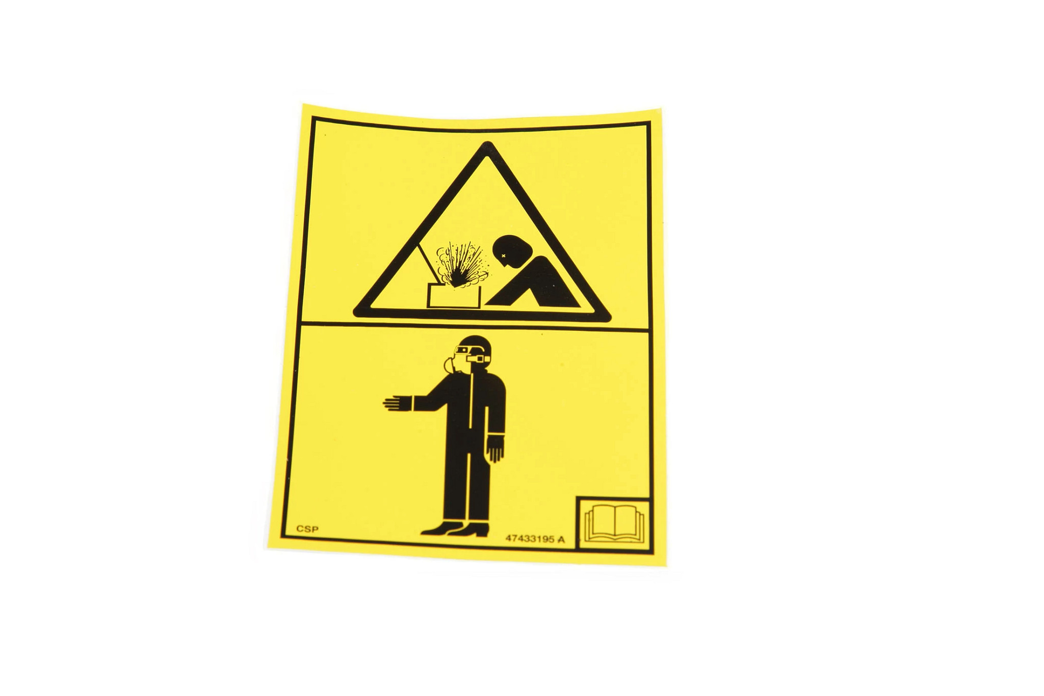 Warning Decal - Chemical Hazard | CASEIH | US | EN