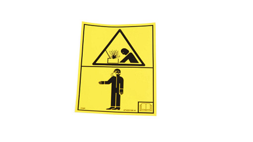 Warning Decal - Chemical Hazard | NEWHOLLANDAG | CA | EN