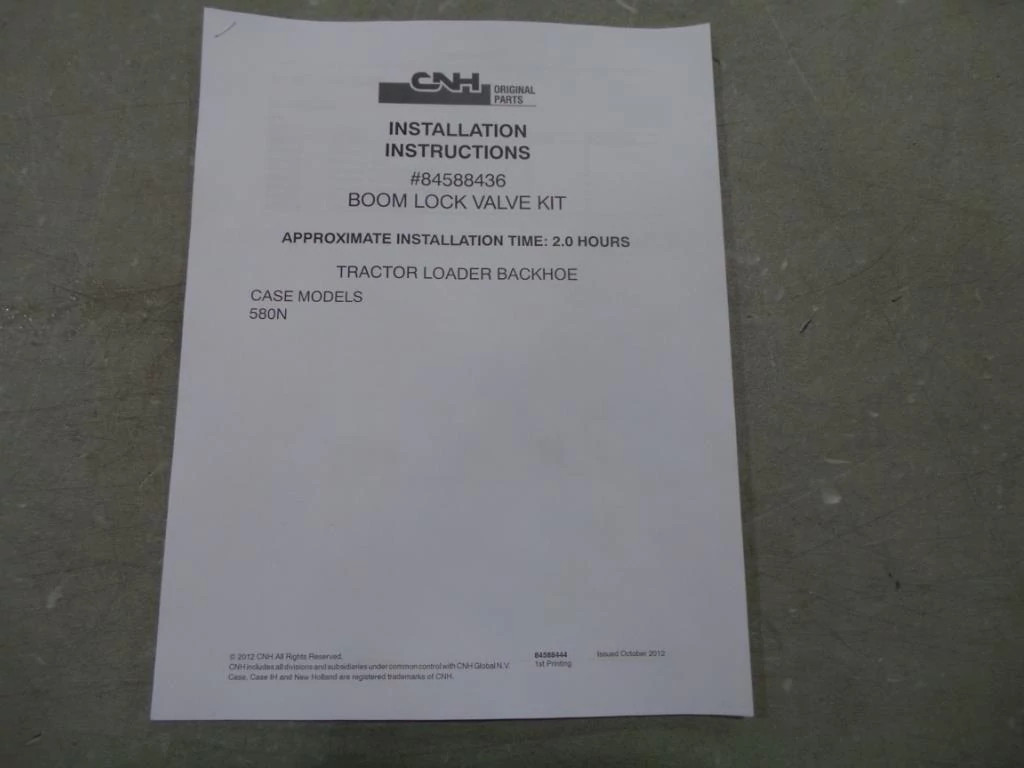 INSTRUCTION | CASEIH | EU | EN