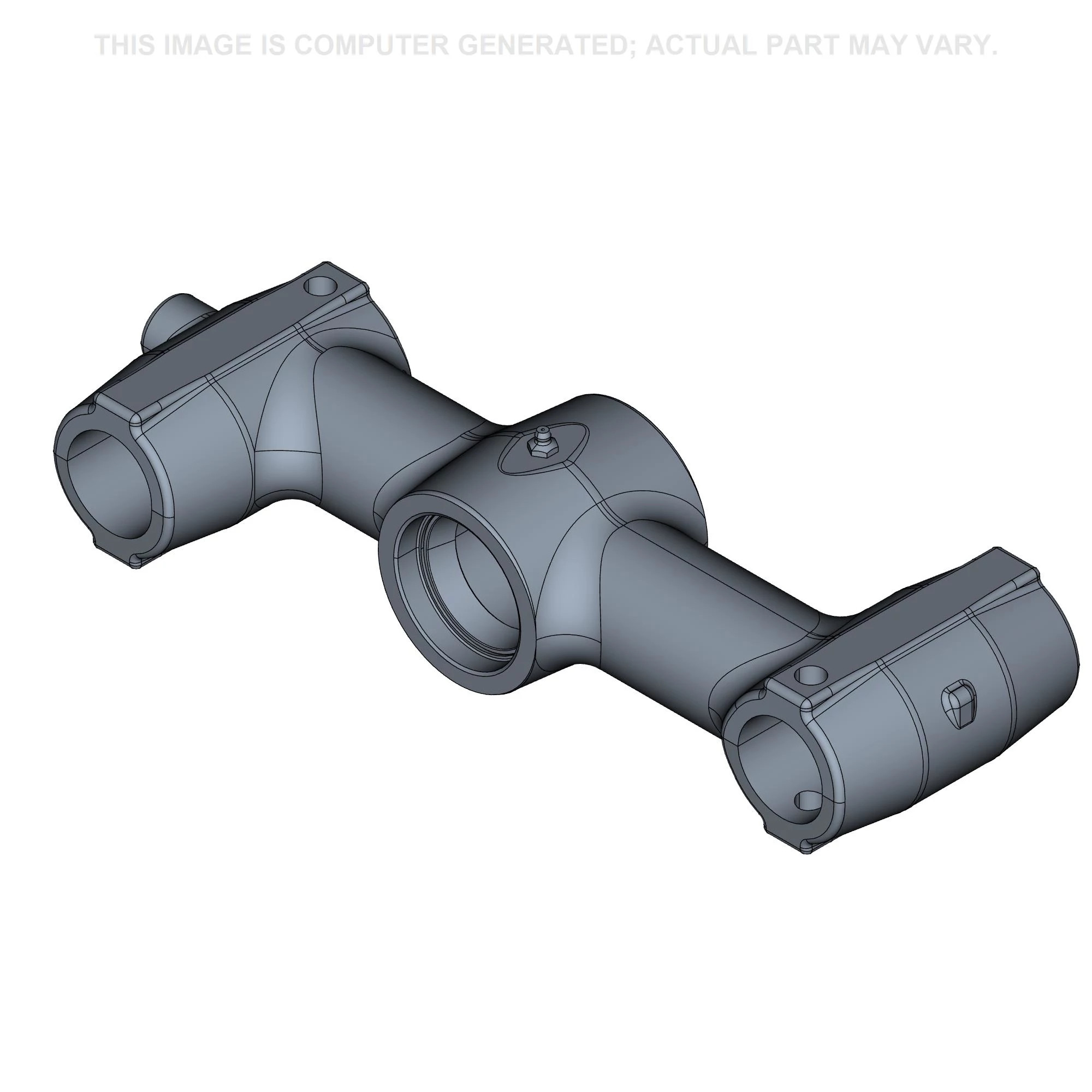 Walking Axle Tube Assembly - Left-Hand - Stainless Steel | NEWHOLLANDAG | US | EN
