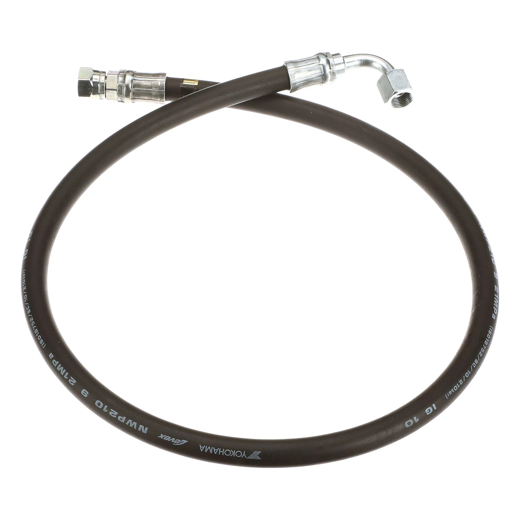Dozer Hydraulic Line Hose - PF 3/8" - 9.5 mm ID x 16.9 mm OD x 1150 mm L