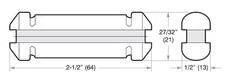 Hensley-Style Bucket Tooth Pin - 122230A1