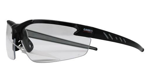 Safety Eyewear - Black Frame - Clear Lenses | CASEIH | US | EN