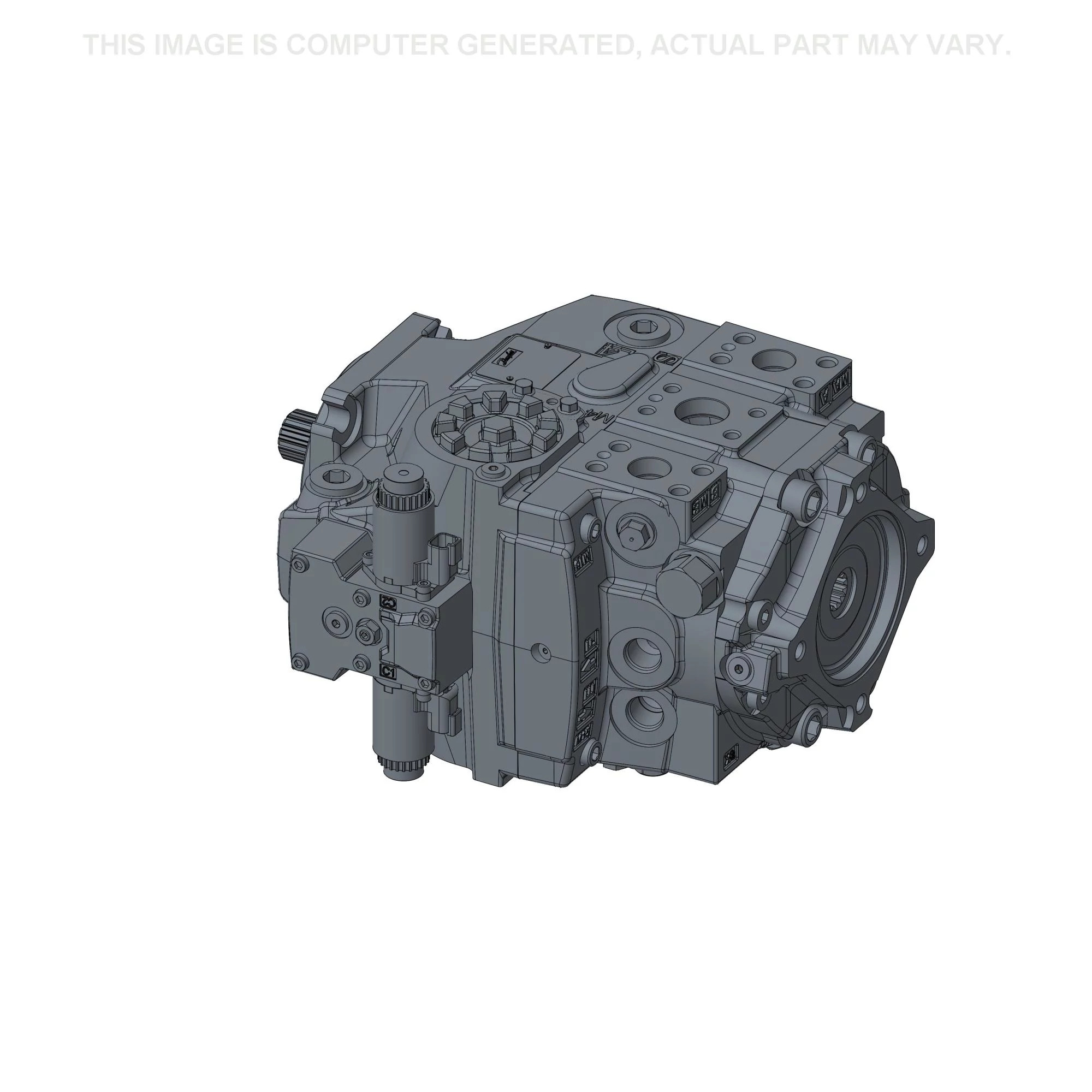 Chopper Drive Hydraulic Pump - 100 cc | CASEIH | US | EN