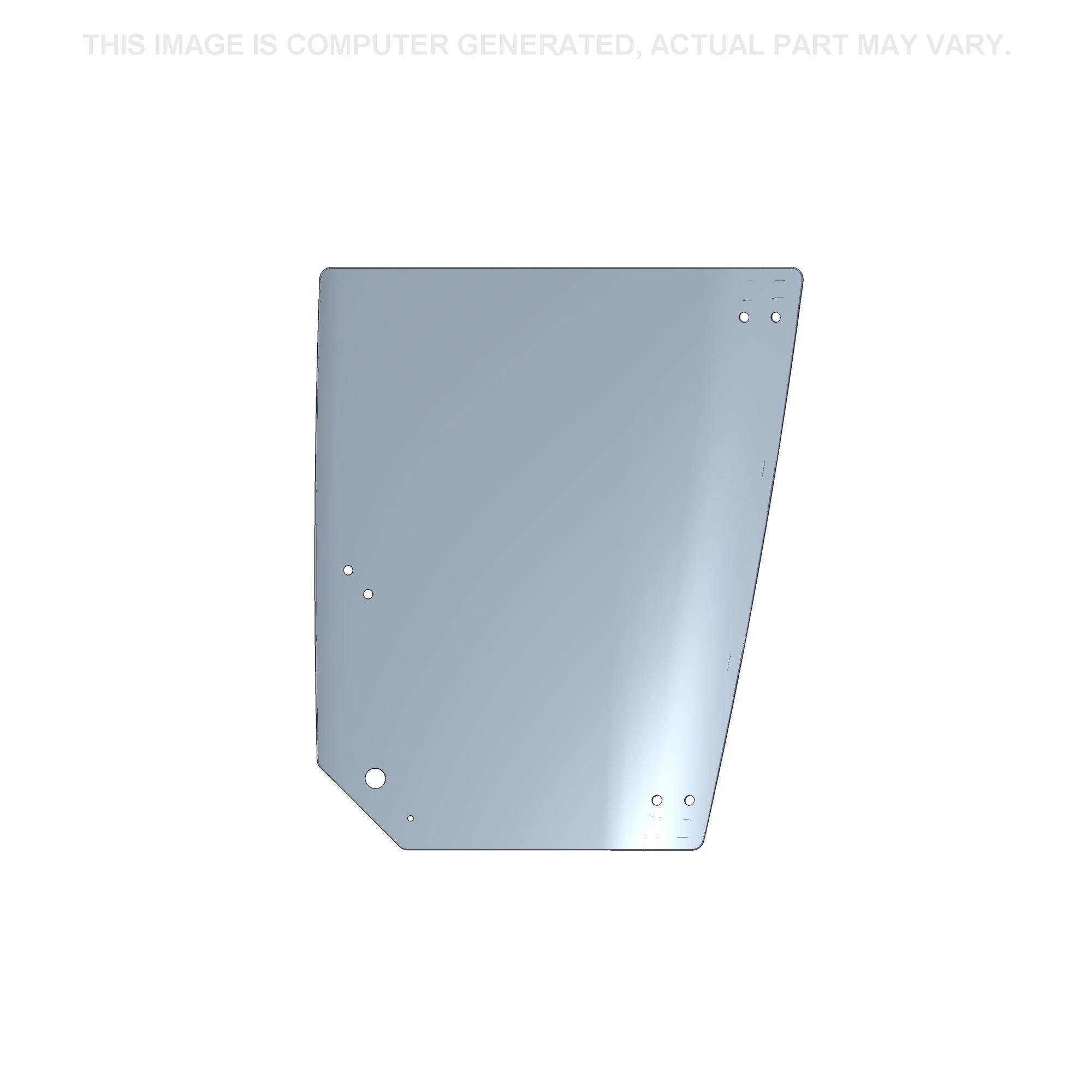 Vidro da porta da cabina prensado - Esquerdo