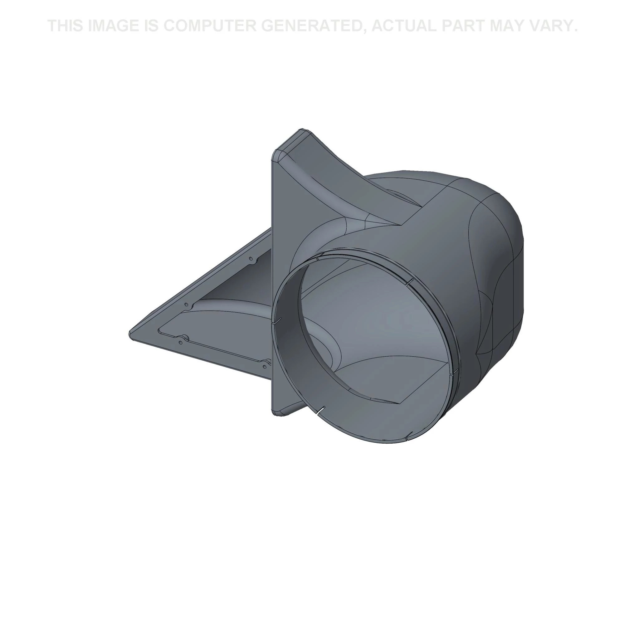 Conduta de ar - 507 mm A x 409 mm L x 335 mm DI | CASEIH | BR | PT