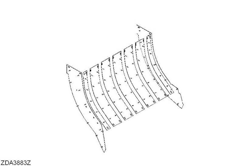 Kit de revestimentos superior e lateral - Pré-câmara