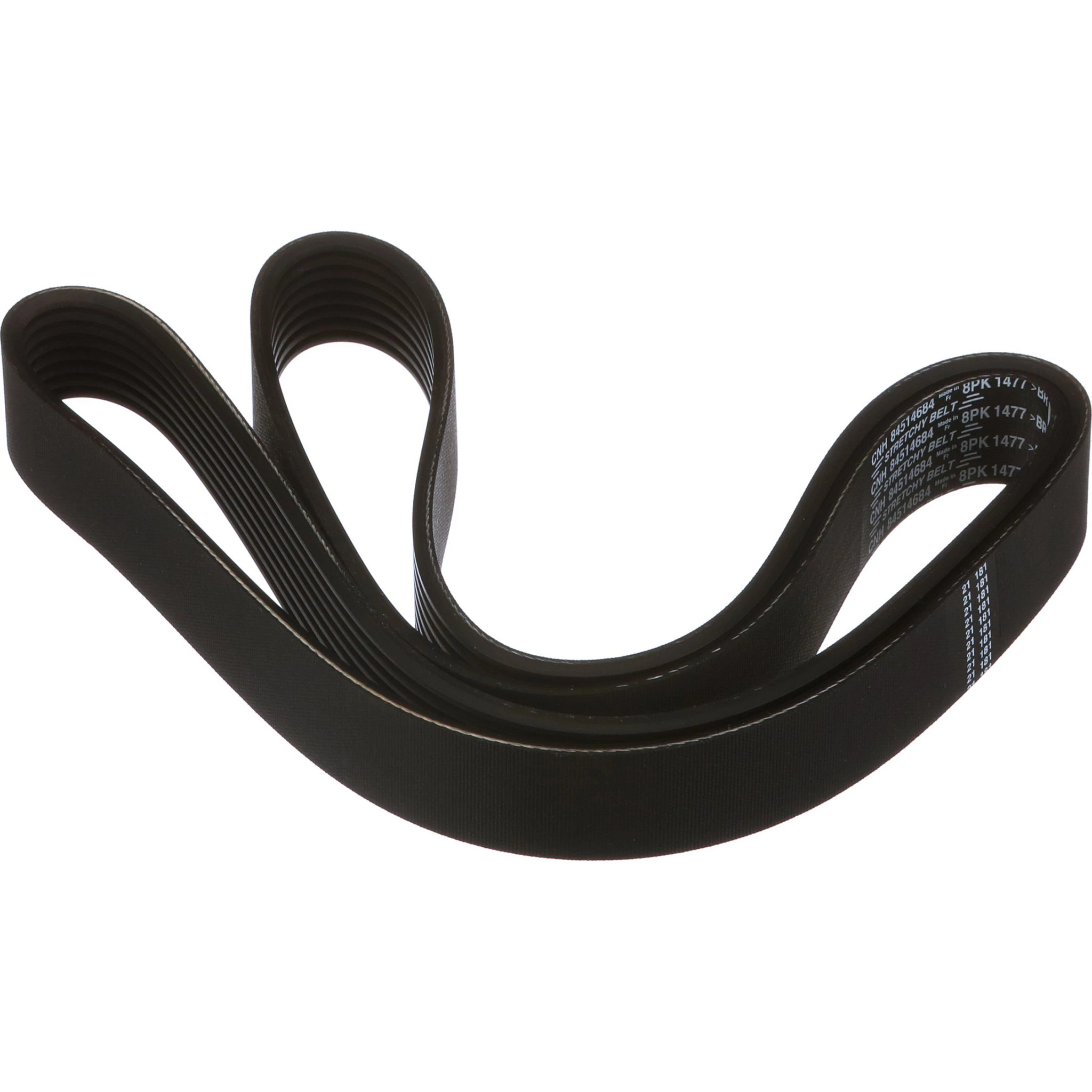 リセ　Navel SR 4コン Case Construction 28.88mm W x 1420.7mm L 8 Rib V-Belt 84514687