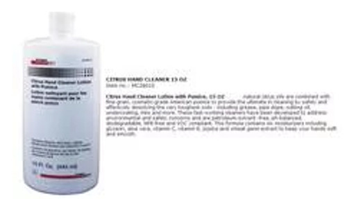 Citrus Hand Cleaner With Fine Grain Pumice - 15 Oz | CASECE | CA | EN