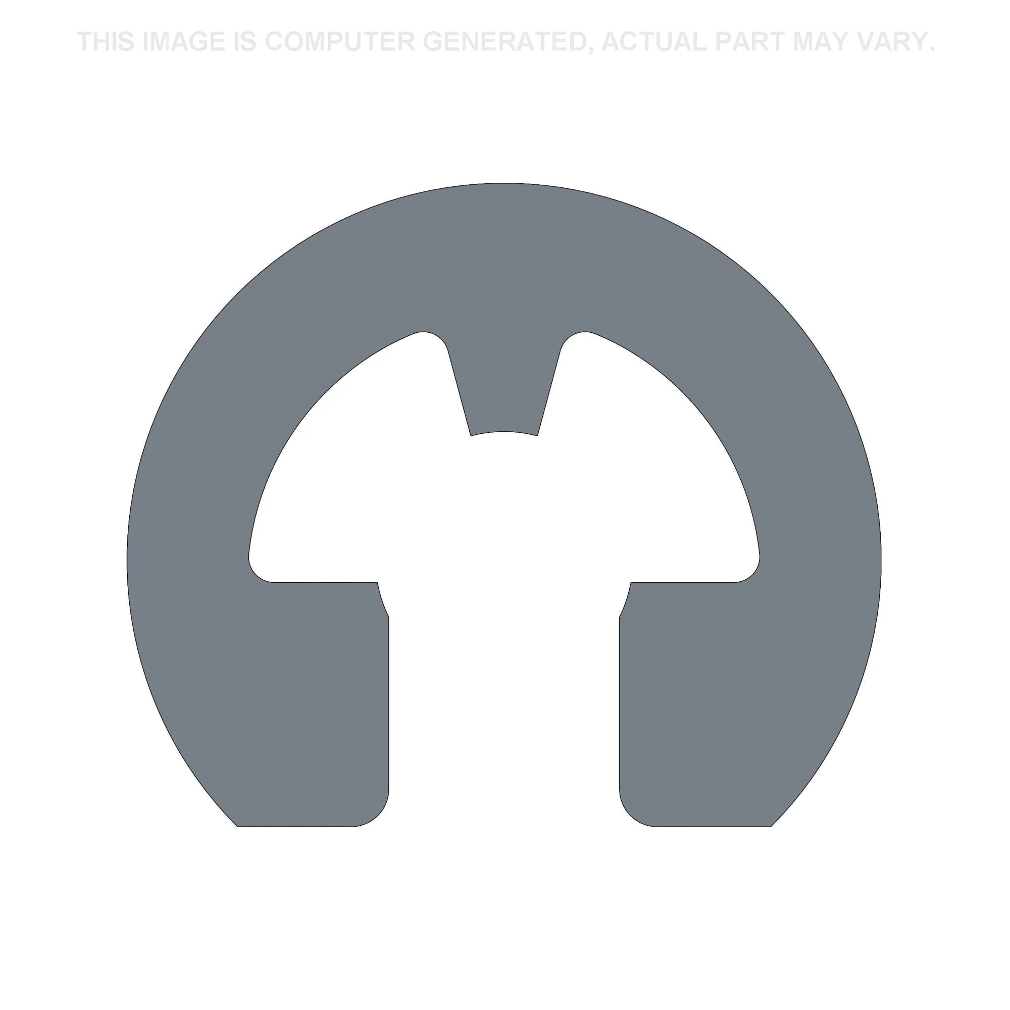 Anel elástico tipo E - 14,3 mm DE x 0,92 mm espessura