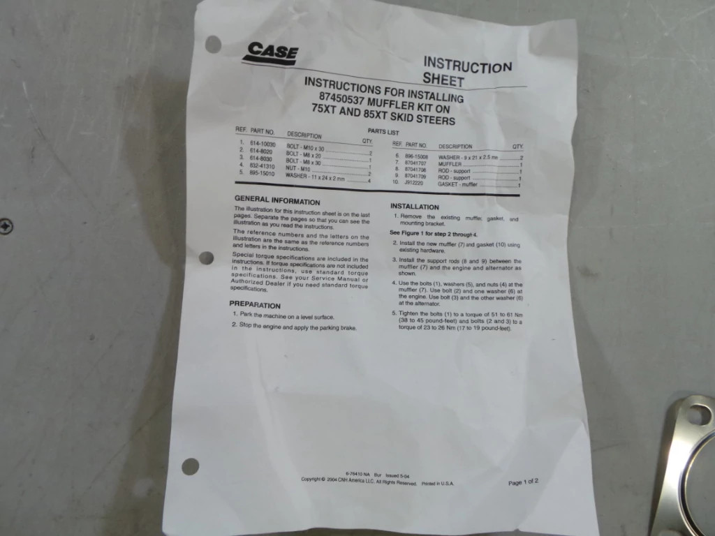 INSTRUCTION | FLEXICOIL | CA | EN