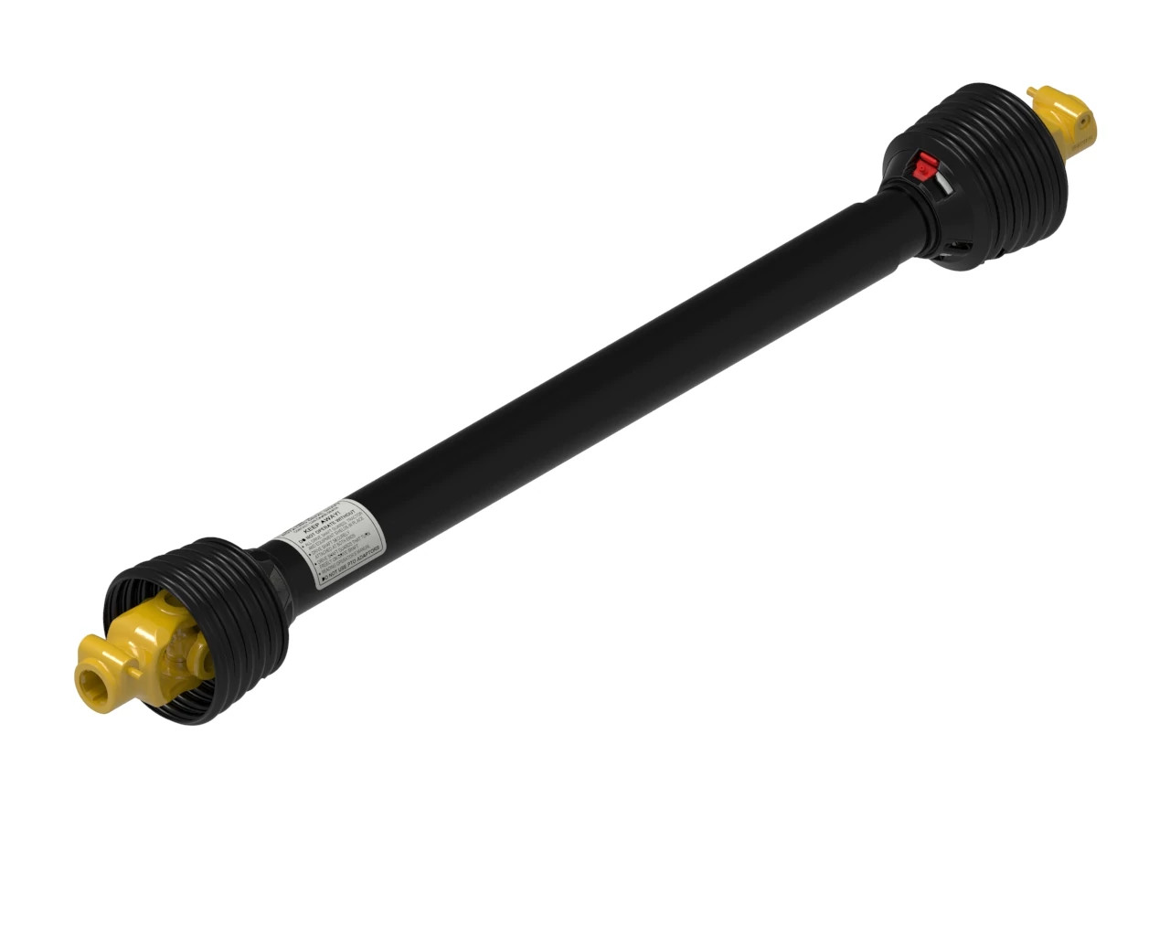 AB5 Series Profile PTO Drive Shaft - 1 3/8-6 Spline Bore Quick Disconnect Tractor Connection - 1 3/8-6 Spline Bore Quick Disconnect Implement Connection | NEWHOLLANDCE | CA | EN