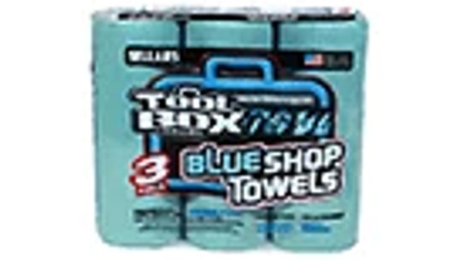 Toolbox® Small Blue Shop Towel Roll | CASECE | CA | EN