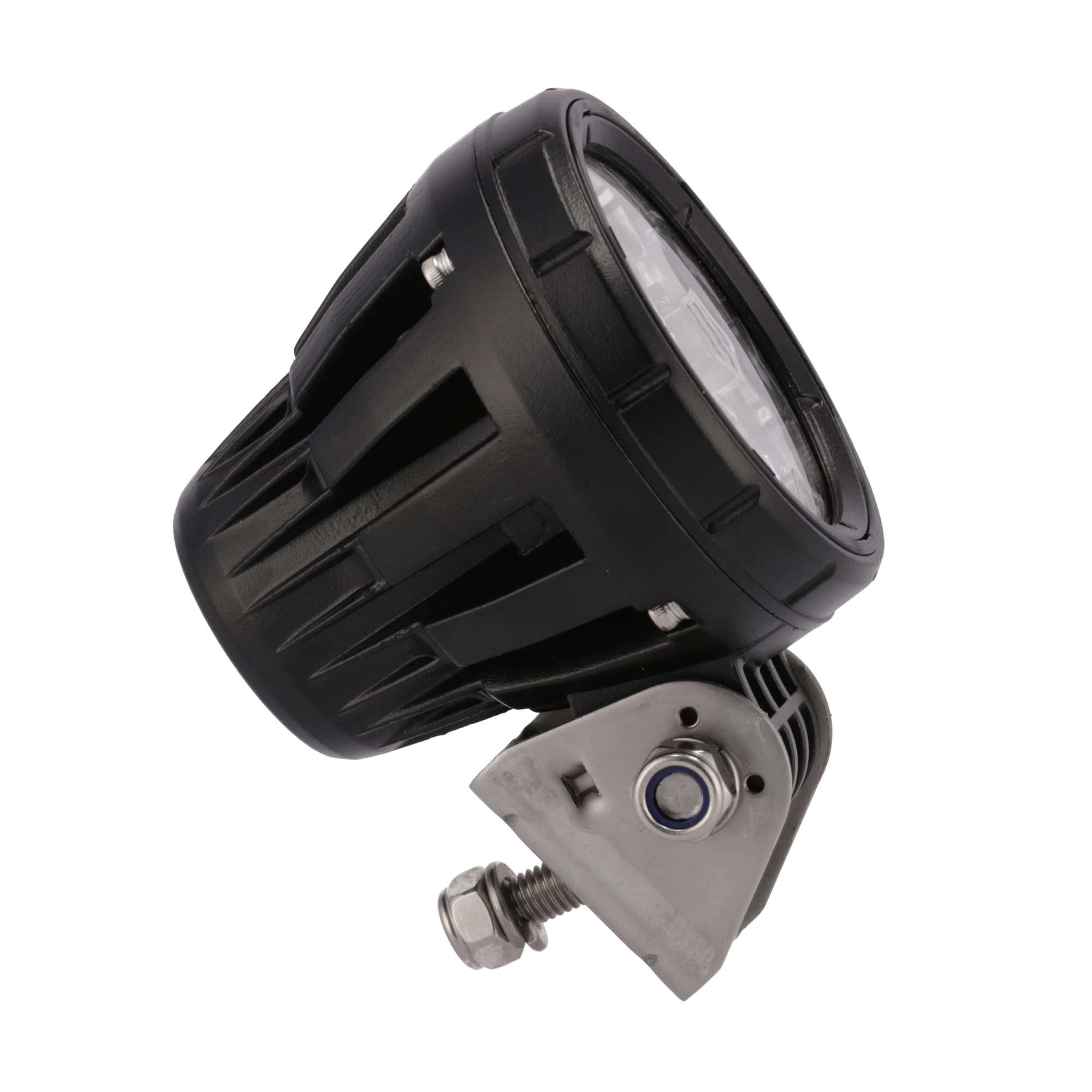 Luz de trabalho LED - redonda pequena - 10/36 volts - 25 watts