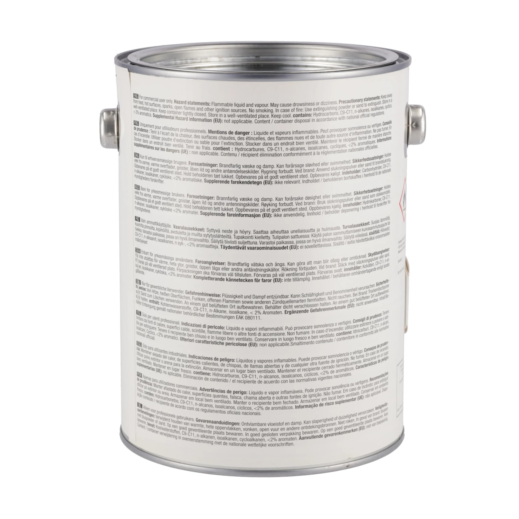 Tinta laranja - Lata de 2,5 L