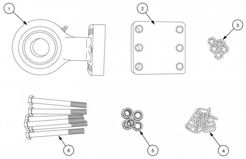 Kit da barra de tração - ISO Categoria 4 - D51