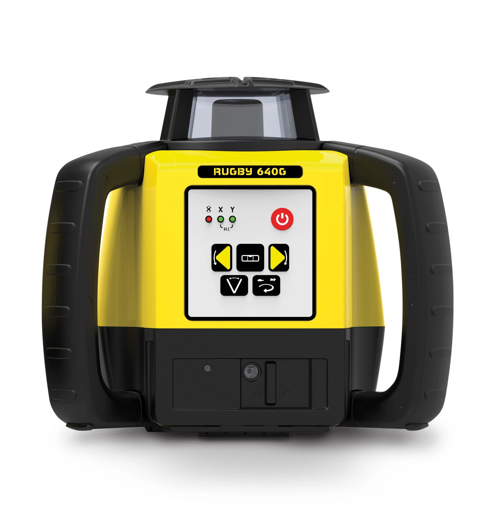 Leica Rugby 640G Construction Laser with Rod Eye 120G Laser Receiver - Alkaline | DEFAULT | US | EN