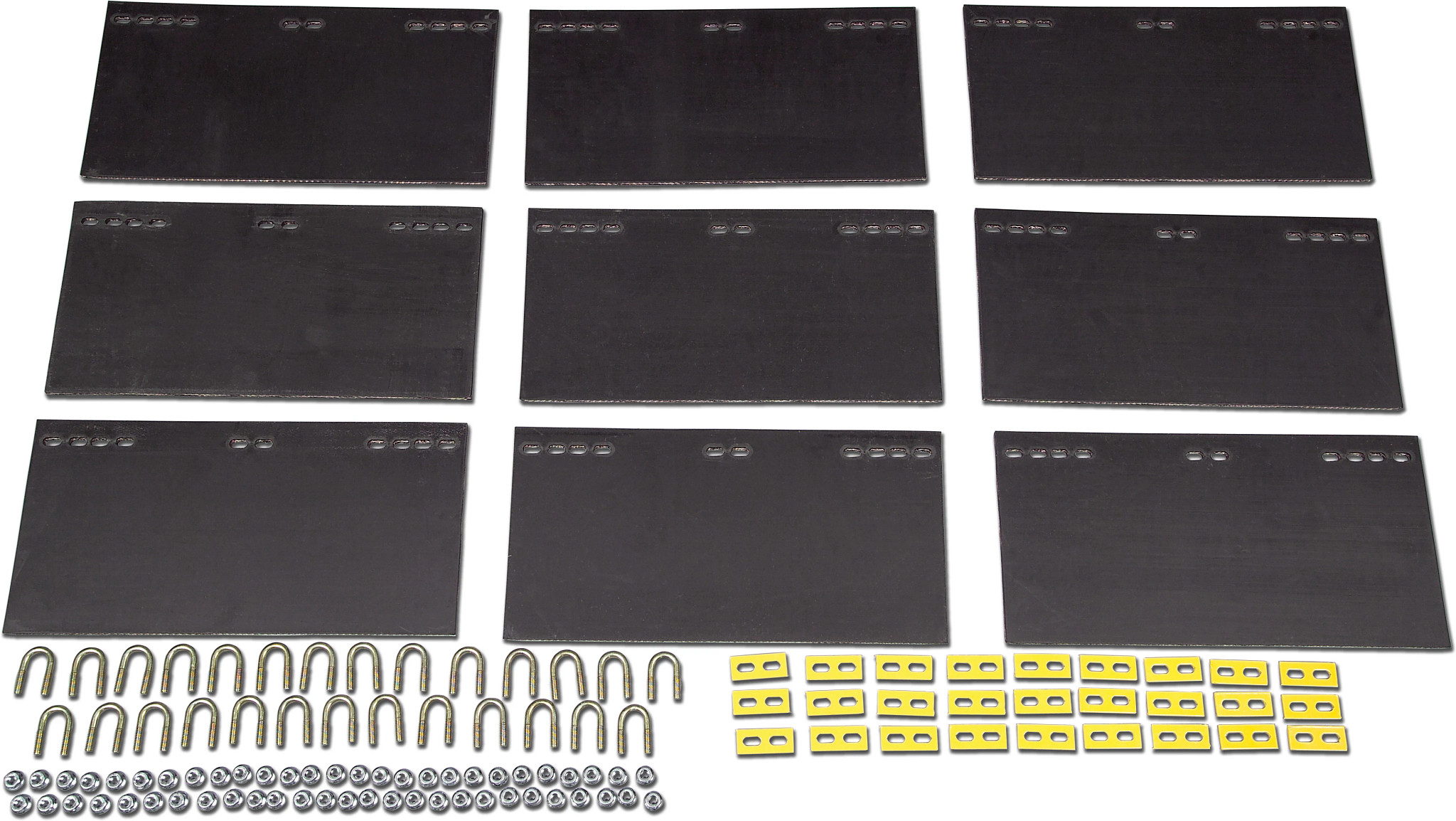 Kit de abas para os dedos do molinete - Borracha