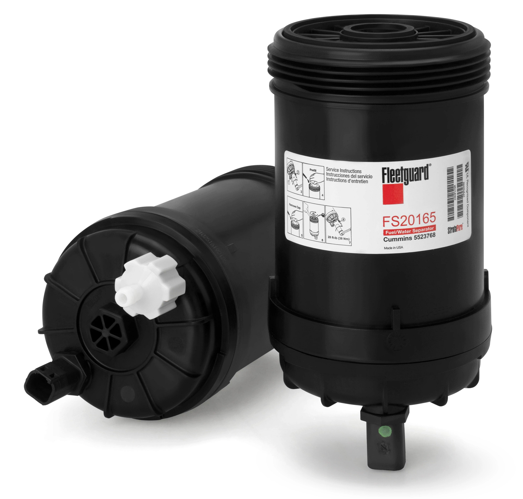 Séparateur de carburant / d'eau à changement rapide Fleetguard® | CASECE | CA | FR