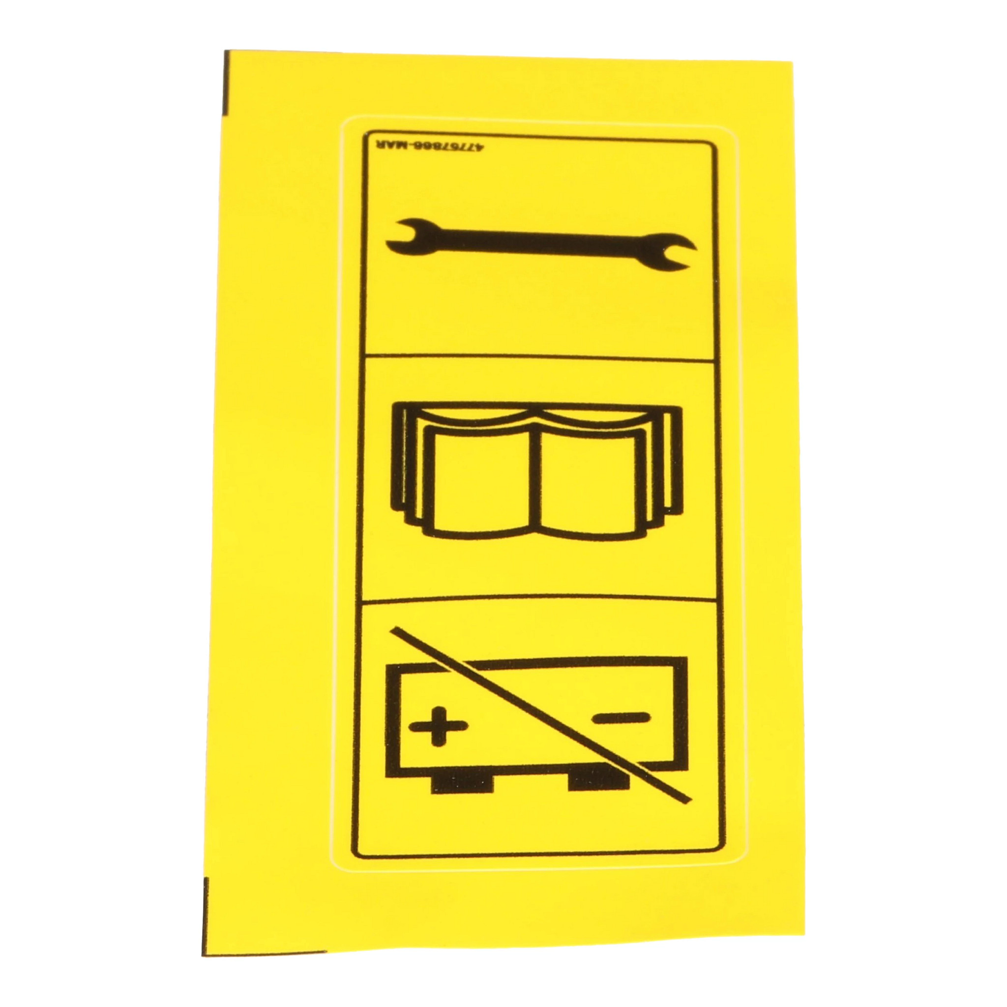 RÓTULO DE PRECAUCIÓN - 47757866