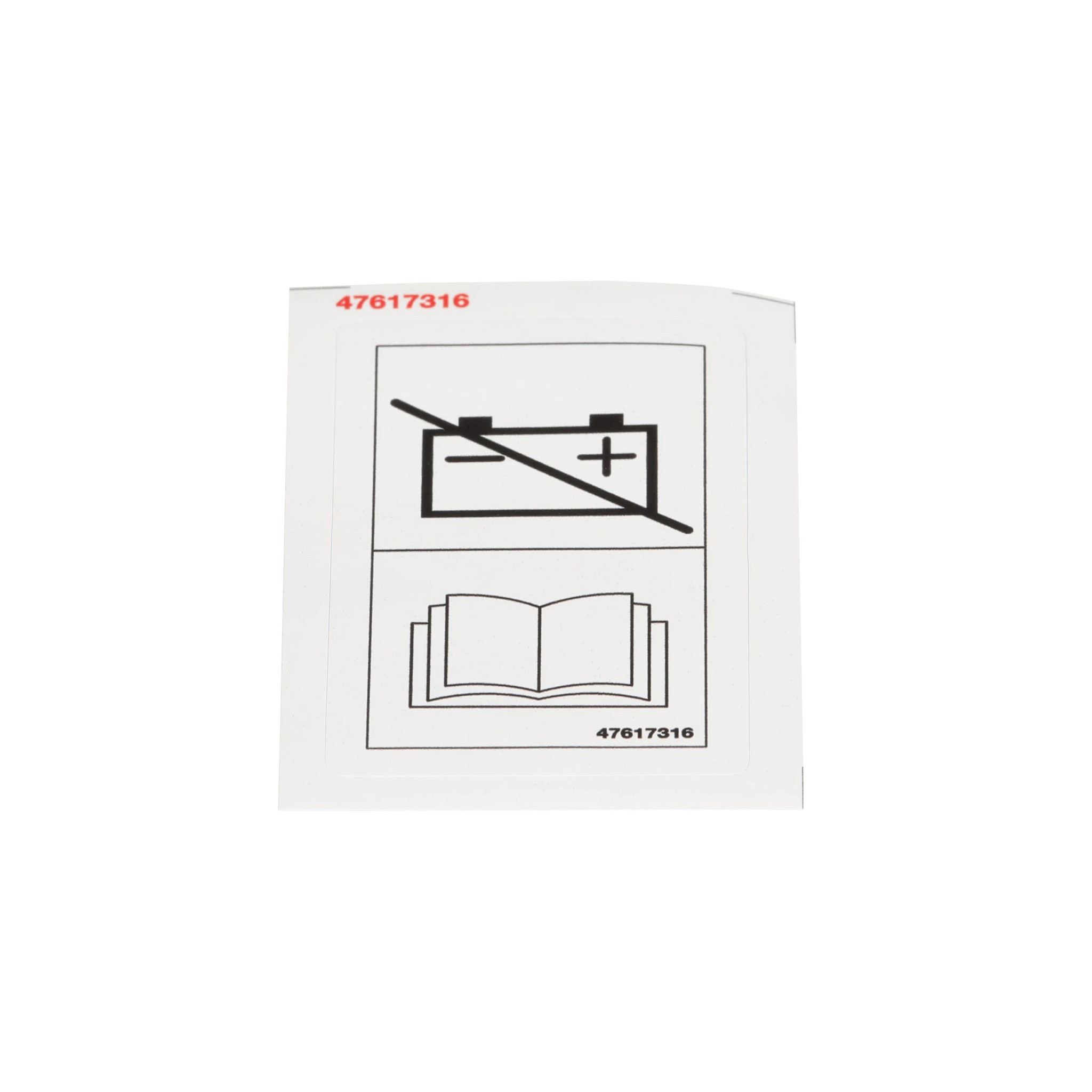 Battery Main Switch Decal | CASECE | BR | PT