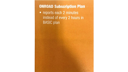 Over-the-road 2-year Telematics Subscription | CASECE | US | EN