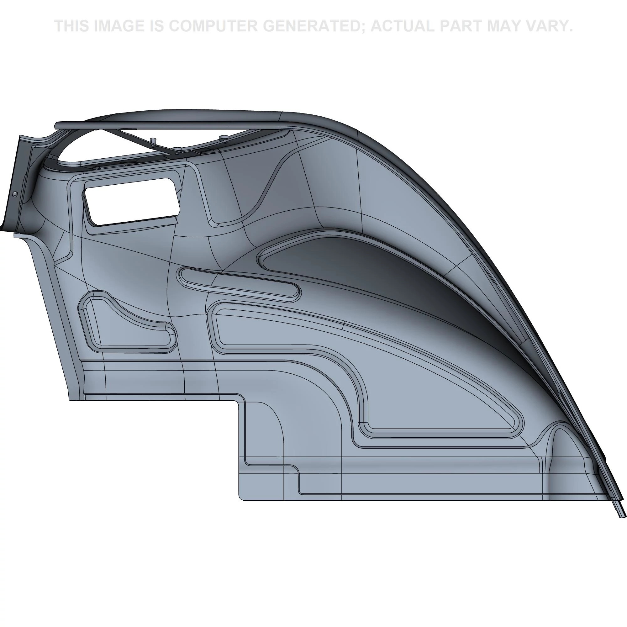 Painel de guarda-lamas direito