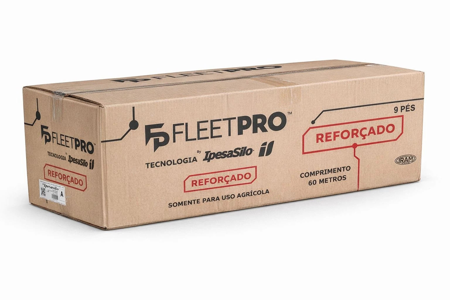 SILO BOLSA FLEETPRO® | IpesaSilo® 9 PÉS, 60m REFORÇADO