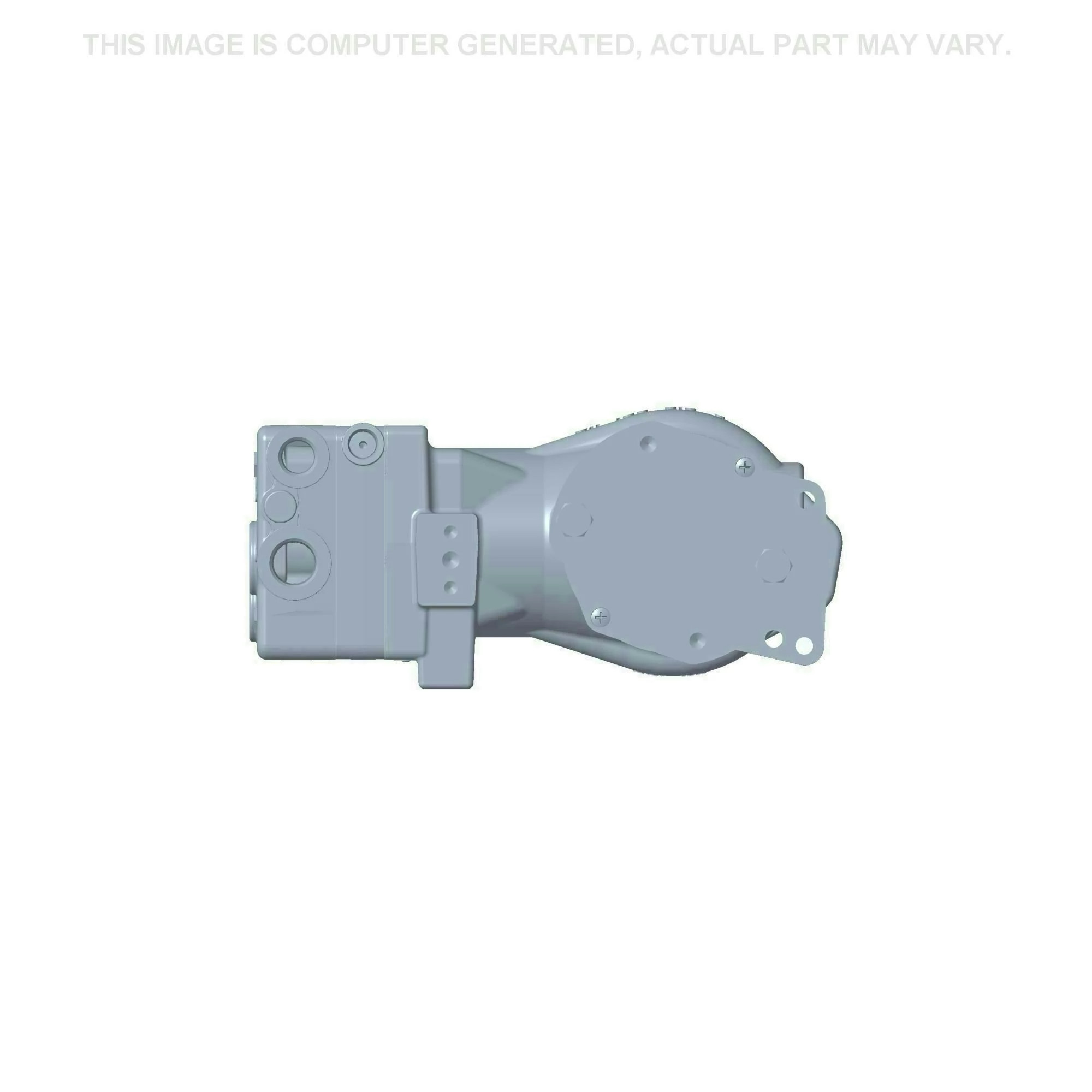 Compressor de AC - 262 mm C x 265 mm A x 120 mm L