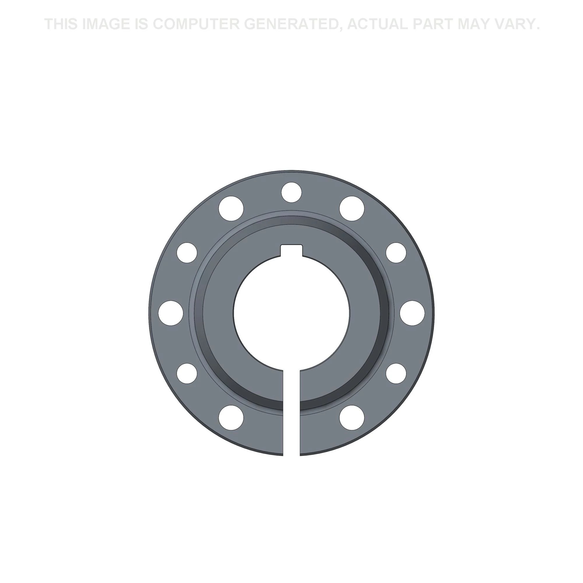Casquilho do cubo da roda - 252 mm DE x 101 mm DI x 163 mm C