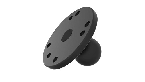 Ram® Round Plate With Ball - 1