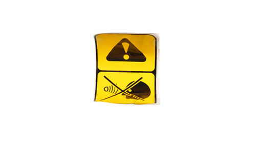 Radar Warning Decal | CASEIH | US | EN