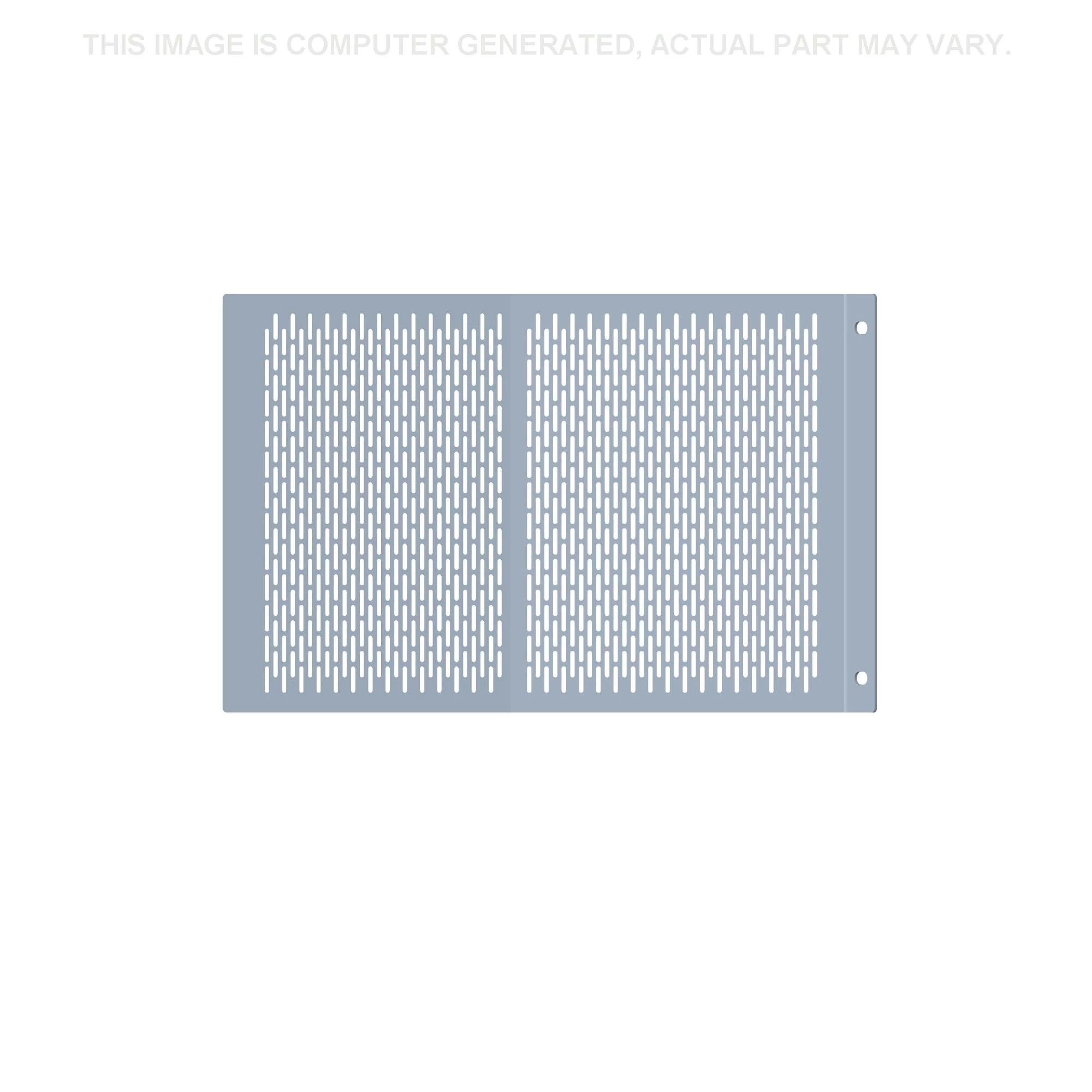 Kit de piso perfurado - Deque central - Rígido