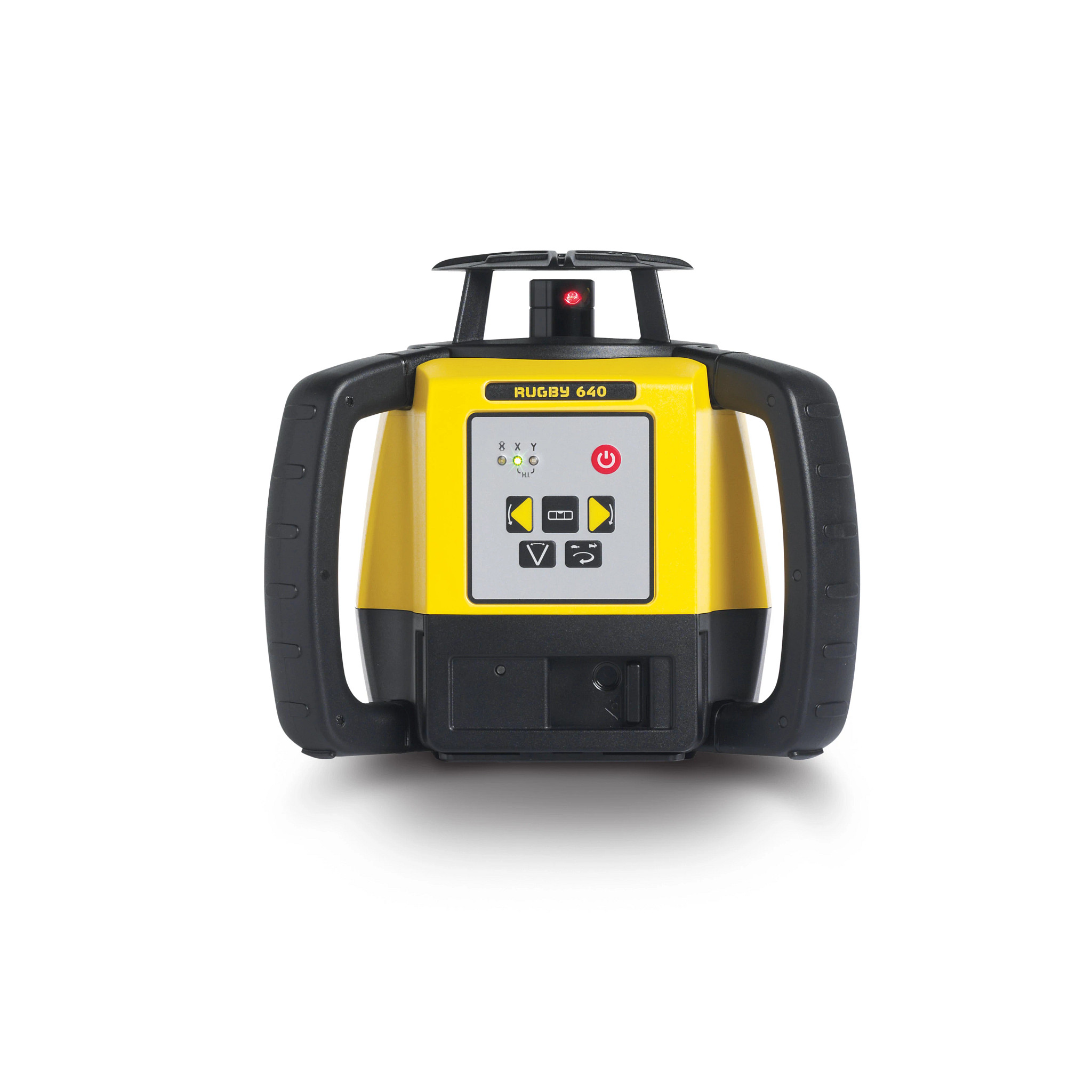 Leica Rugby 640 Construction Laser with Rod Eye 160 Laser Receiver - Alkaline | CASECE | US | EN