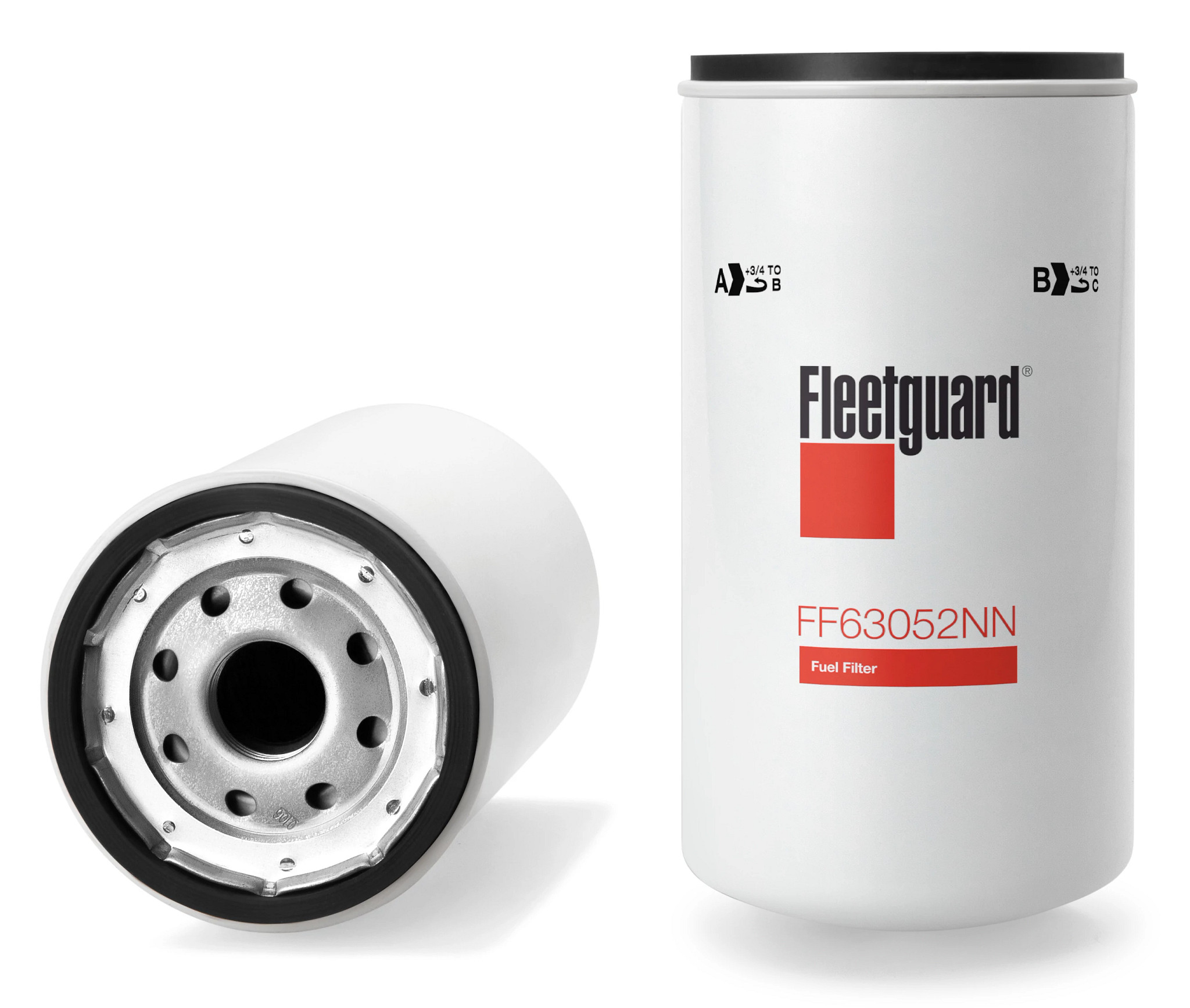 FF63052NN | Fleetguard® Spin-On Fuel Filter - NanoNet® Media