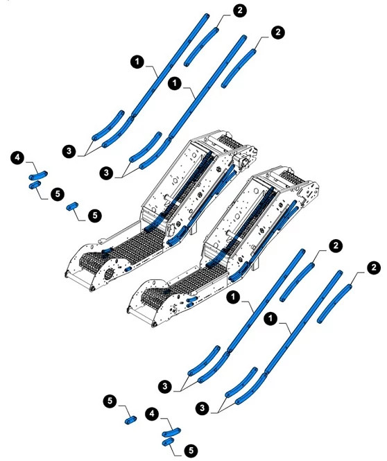 Destemmer Slides Kit | NEWHOLLANDAG | IE | EN