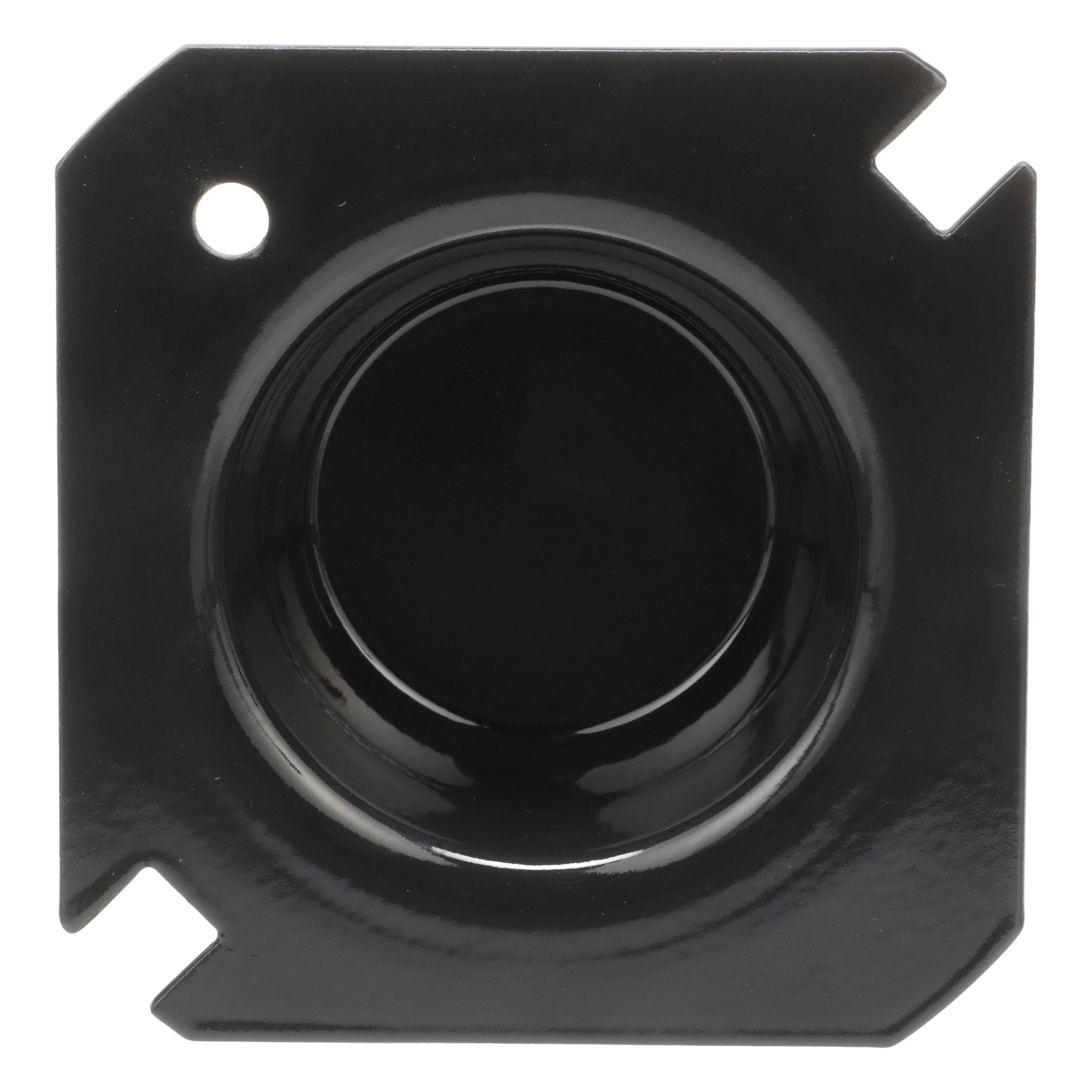 Tampa do rolamento de acionamento do ventilador do motor - 100 mm C x 28,6 mm L x 96 mm A x 2,67 mm Esp