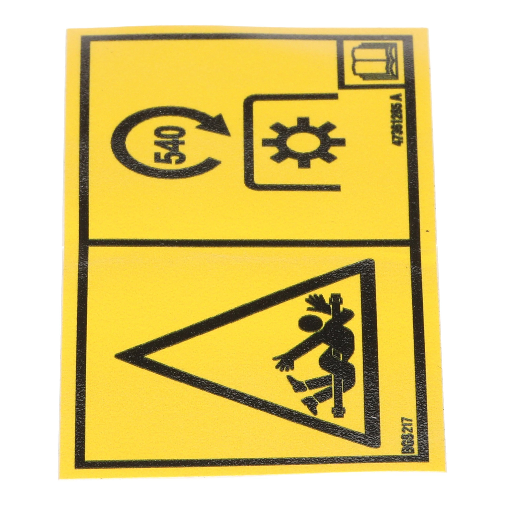 AUTOCOLLANT DANGER | MILLER | CA | EN