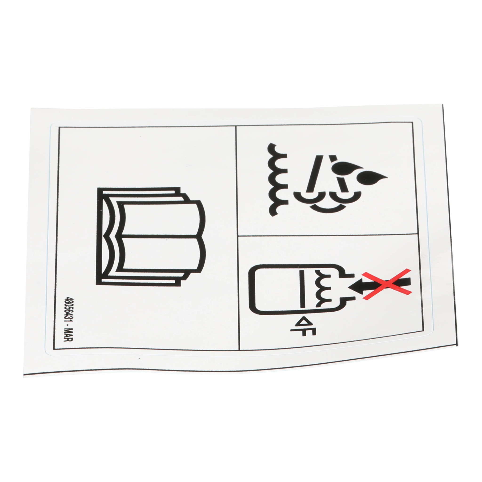WARNING DECAL | NEWHOLLANDCE | CA | EN