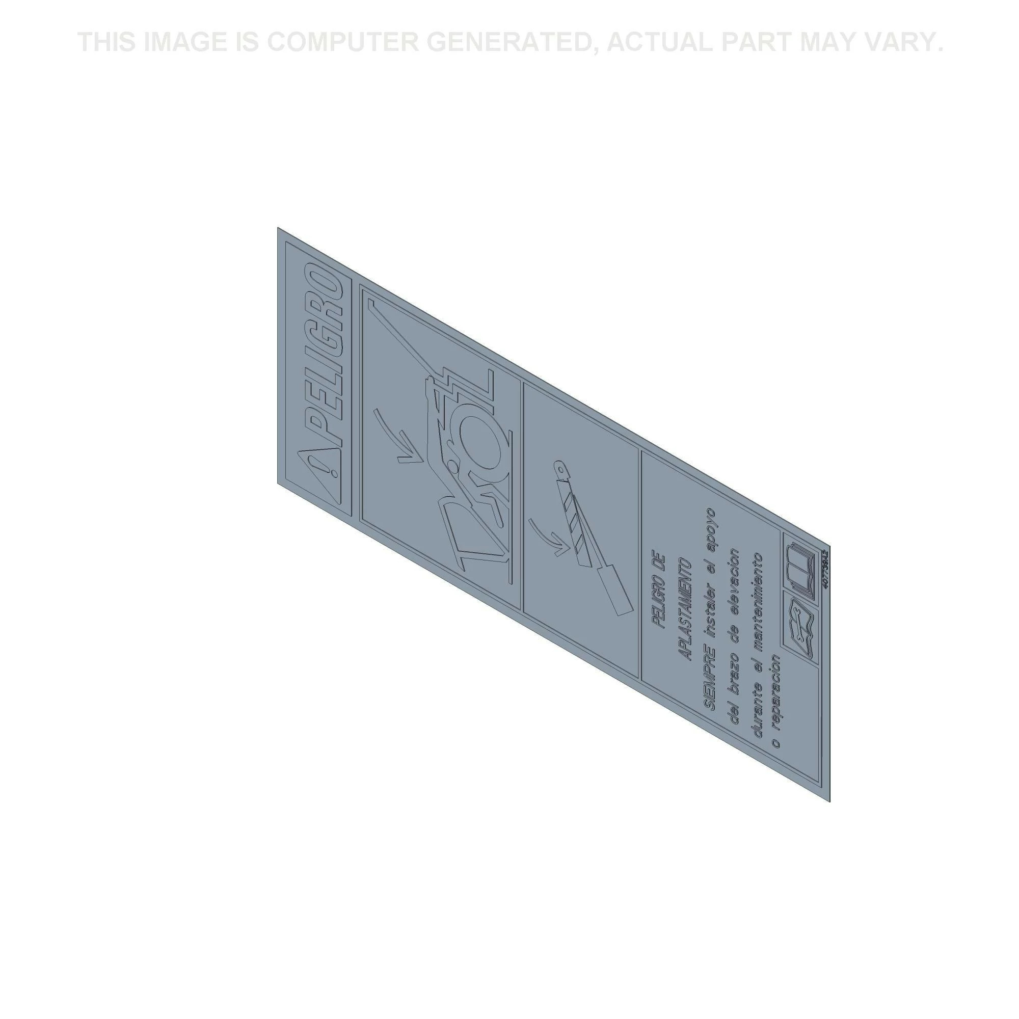 Lift Arm Support Decal | NEWHOLLANDAG | CA | EN