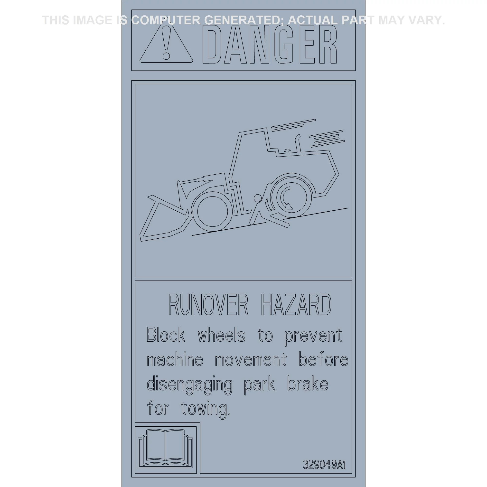 DANGER DECAL | NEWHOLLANDAG | CA | EN
